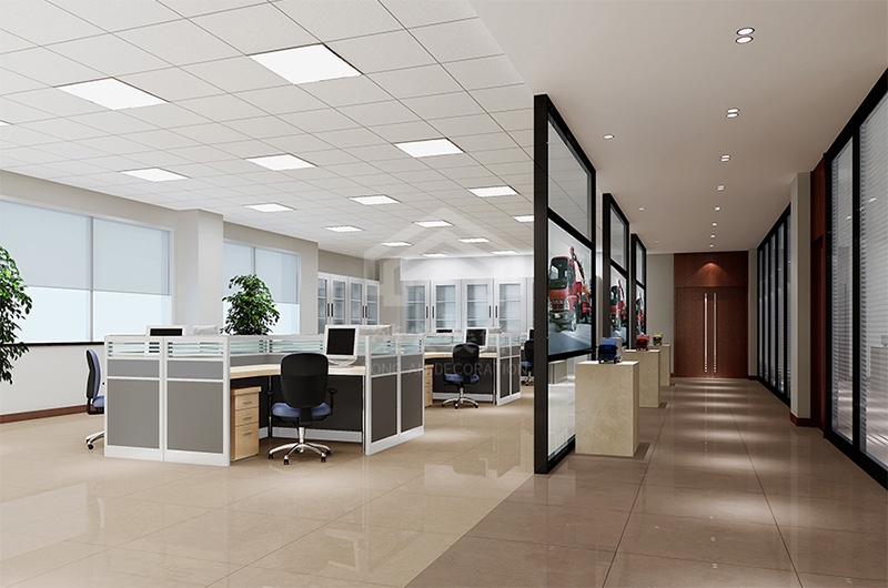 如何装好五脏俱全的功能性市北办公室装修？